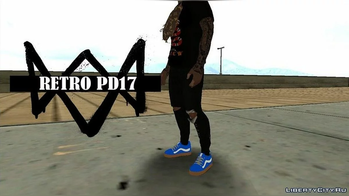 Кроссовки Vans Syndicate для Франклина / GTA San Andreas