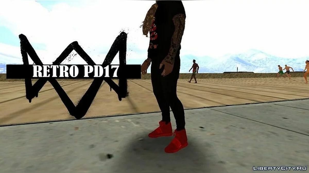 Кроссовки Yeezy 750 Boost  / GTA San Andreas