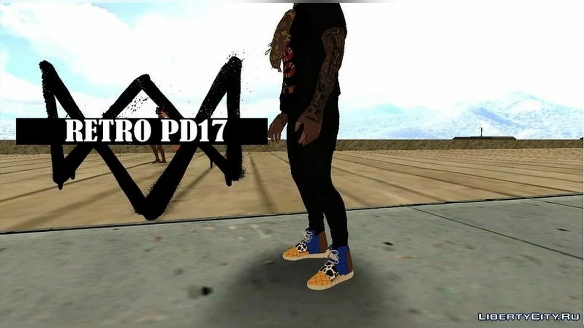 Кроссовки Yeezy 750 Boost  / GTA San Andreas