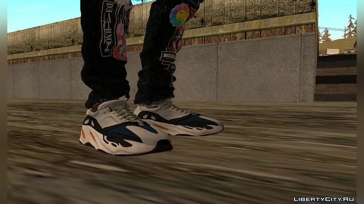 Кроссовки Yeezy /00 / GTA San Andreas