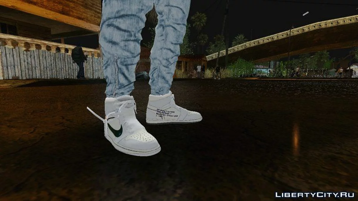 Jordan 1 x Off White / GTA San Andreas