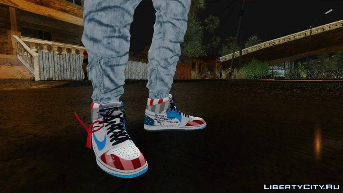 Jordan 1 x Off White / GTA San Andreas