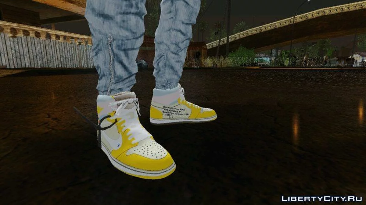 Jordan 1 x Off White / GTA San Andreas