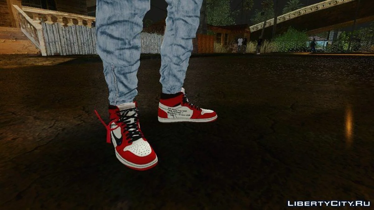 Jordan 1 x Off White / GTA San Andreas