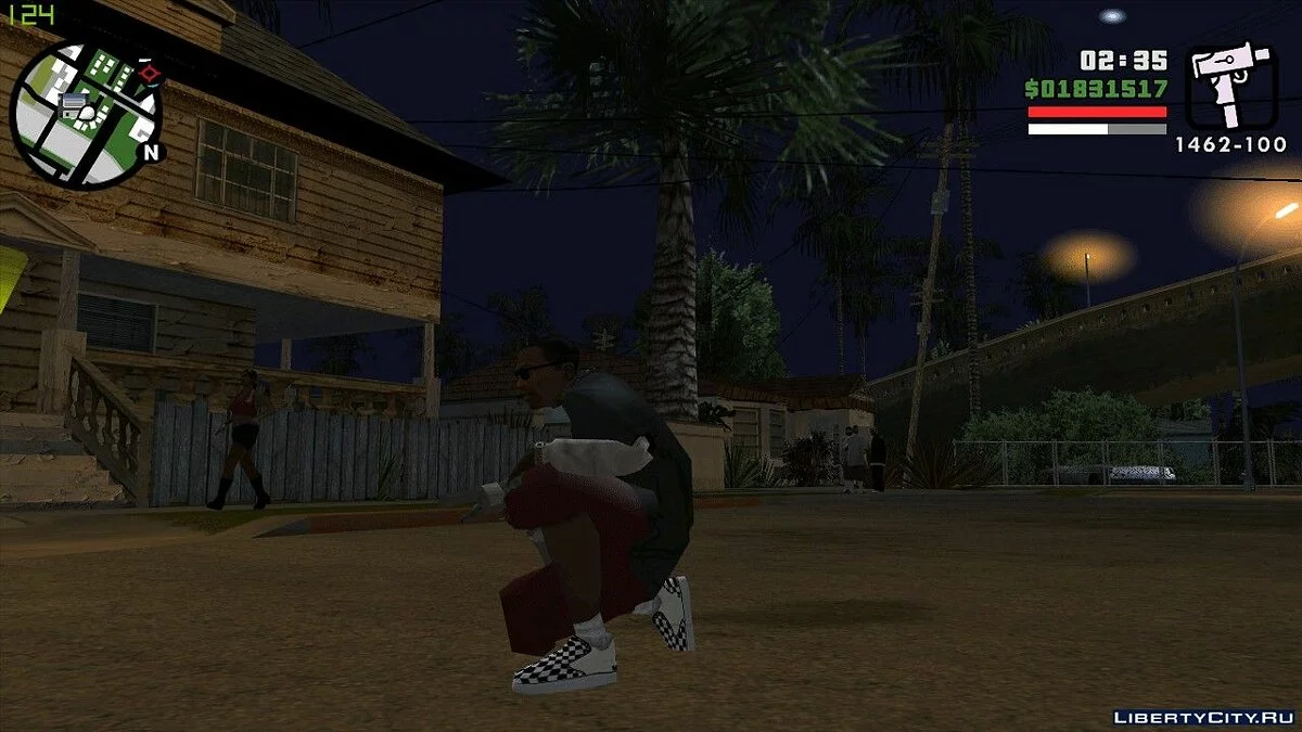 Кеды Vans Slip-On / GTA San Andreas