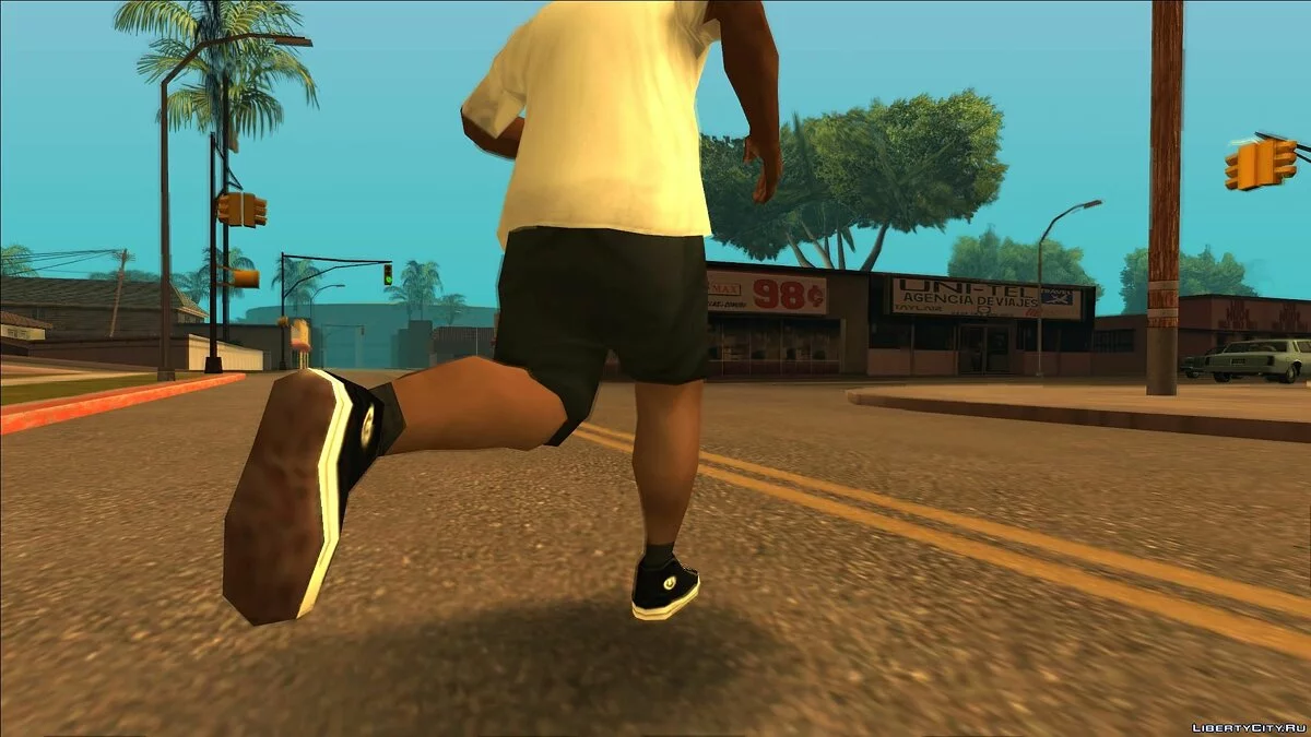 Обновлённые текстуры обуви v1.0.1 / GTA San Andreas