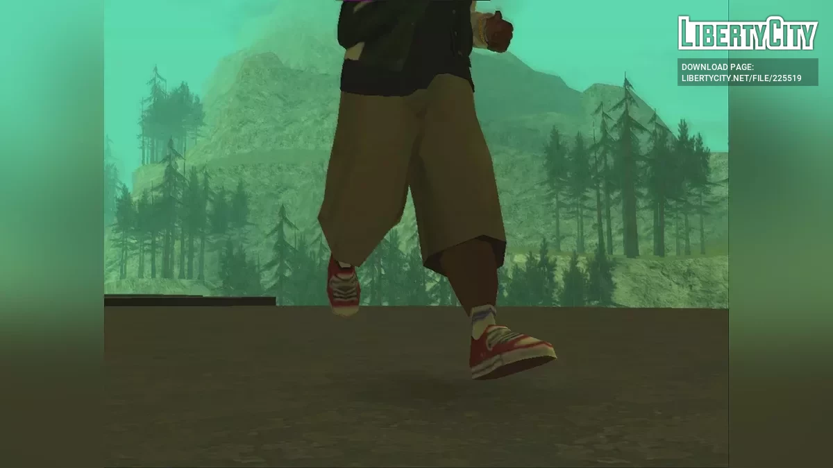 Кроссовки низкие / GTA San Andreas
