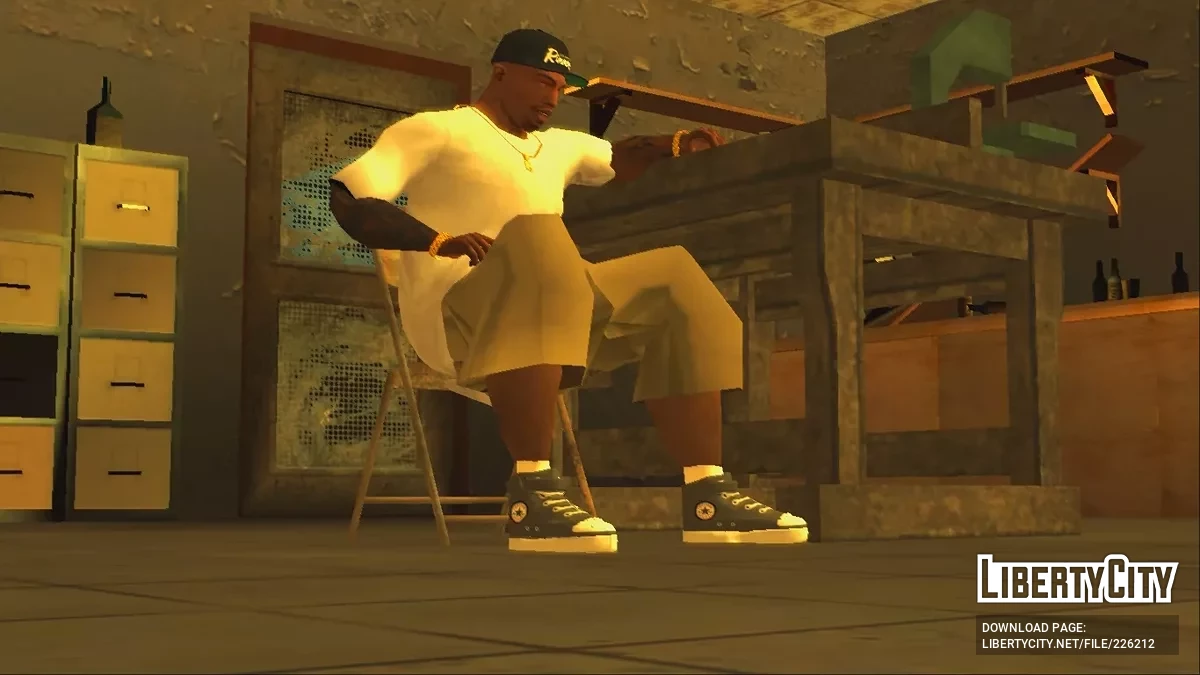 NIKE & Converse All Star - обувь для Си-Джея / GTA San Andreas