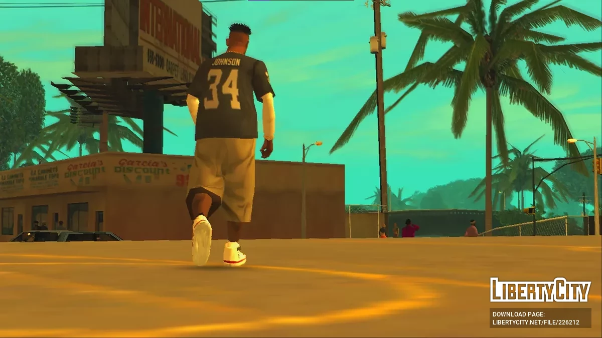 NIKE & Converse All Star - обувь для Си-Джея / GTA San Andreas