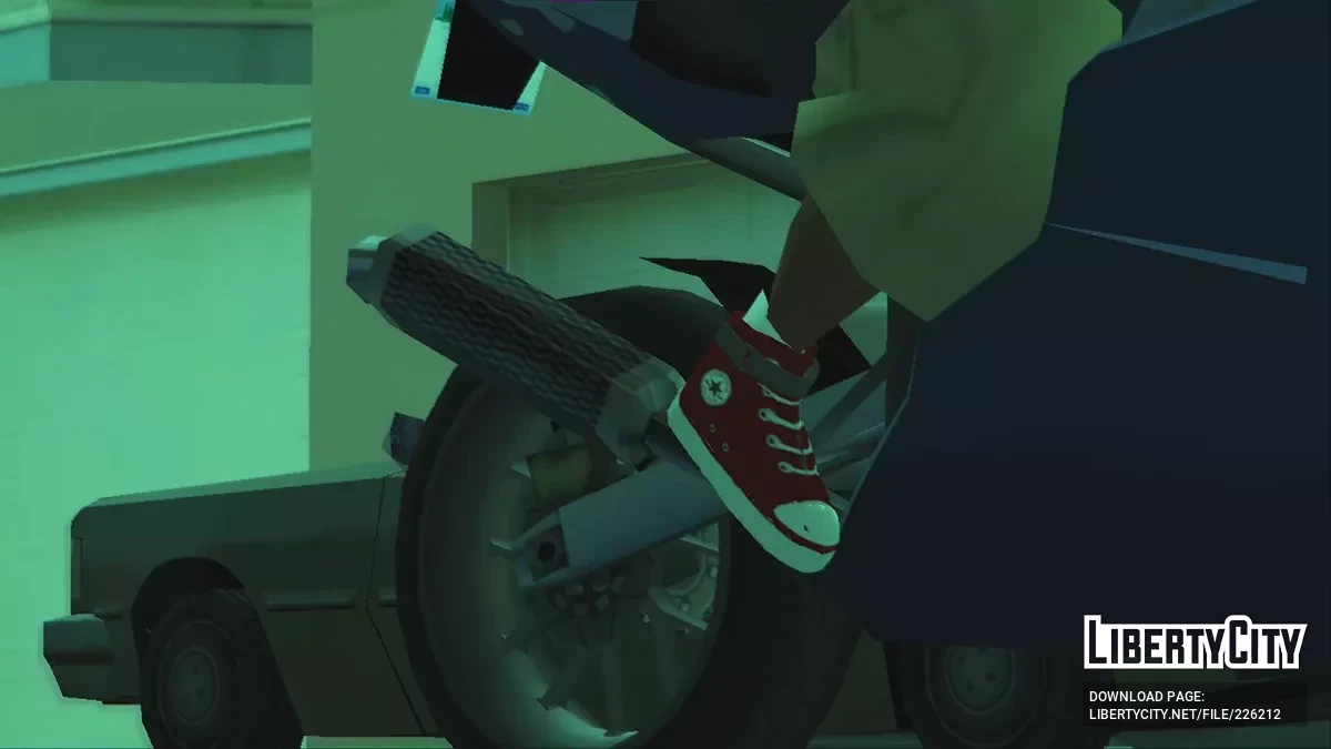 NIKE & Converse All Star - обувь для Си-Джея / GTA San Andreas
