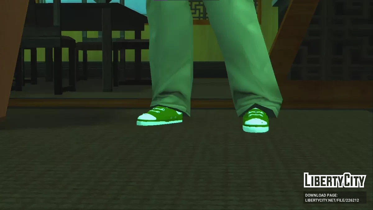 NIKE & Converse All Star - обувь для Си-Джея / GTA San Andreas