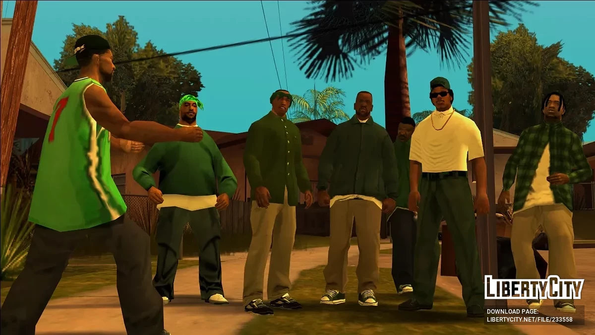 Ryder Sneakers / GTA San Andreas