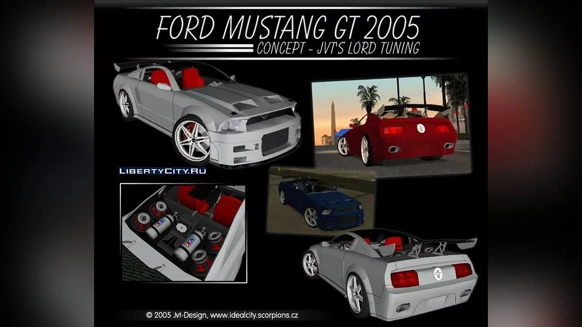 Mustang 2005gt lordtun / GTA San Andreas