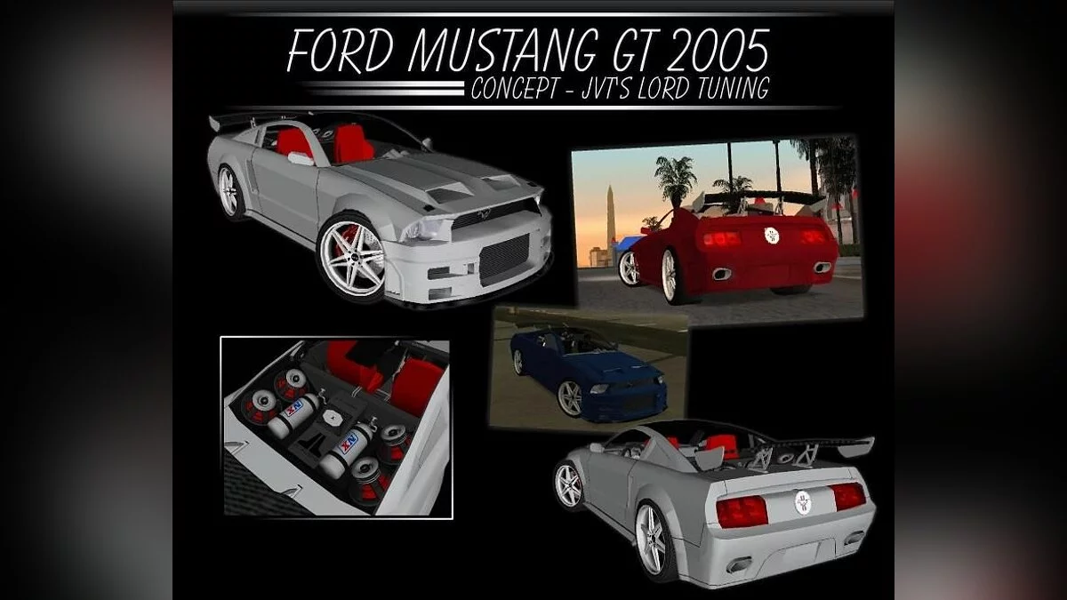 Ford Mustang GT 2005 concept / GTA San Andreas