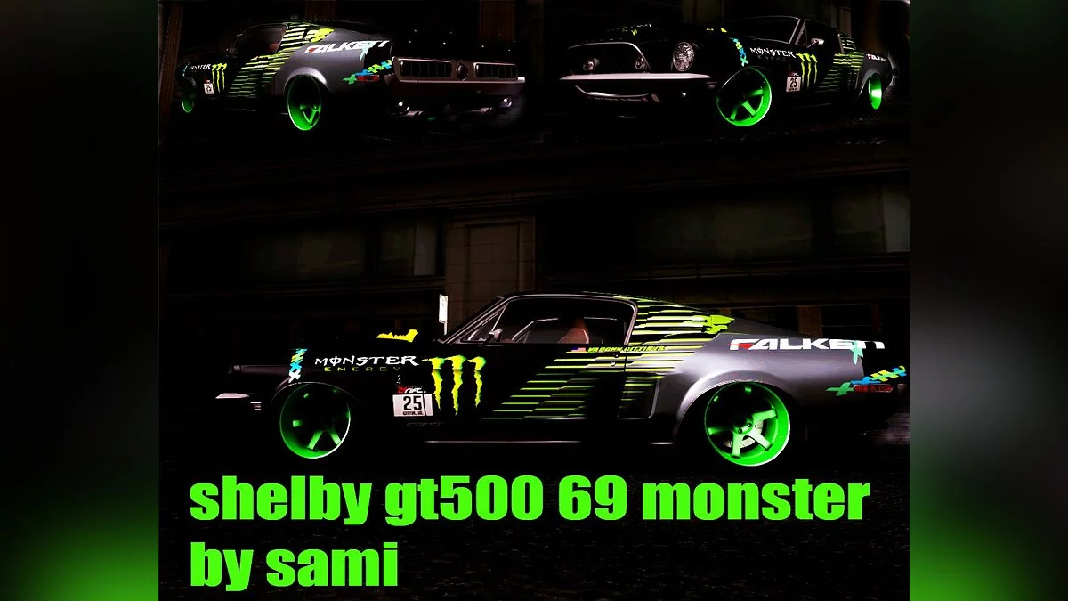 Shelby GT500 Monster Drift / GTA San Andreas