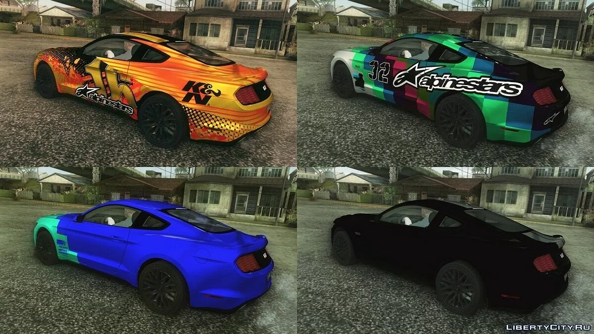 2015 Ford Mustang GT / GTA San Andreas