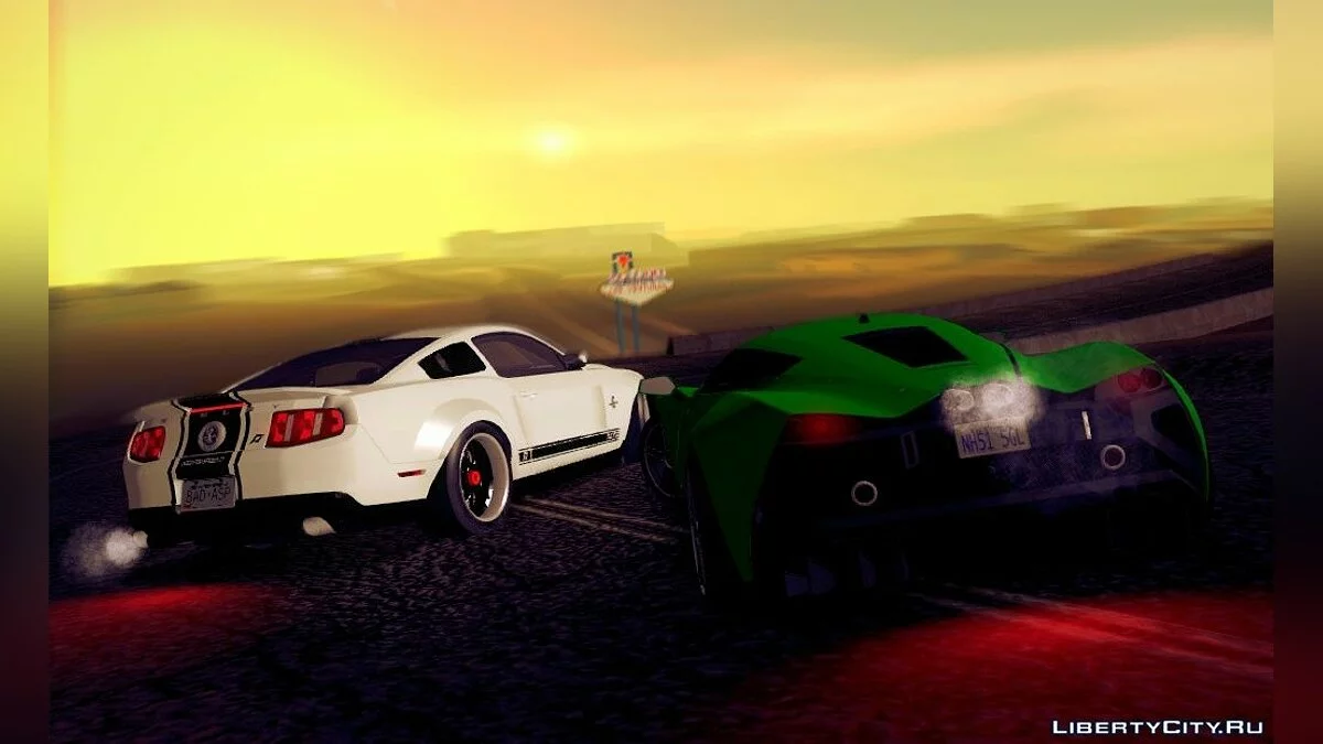 Shelby GT500 SuperSnake NFS The RUN Edition / GTA San Andreas