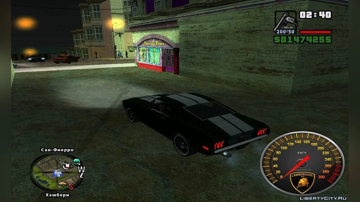 Ford Mustang Tokyo Drift / GTA San Andreas
