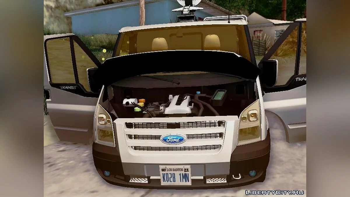 Ford Transit CNN / GTA San Andreas
