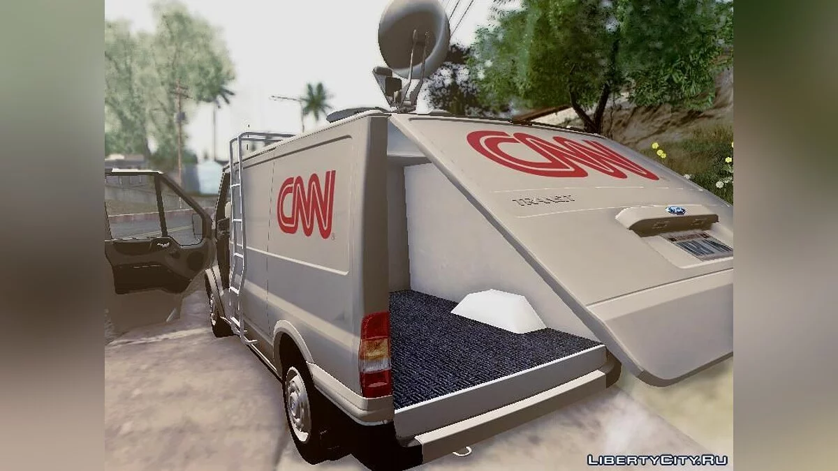Ford Transit CNN / GTA San Andreas