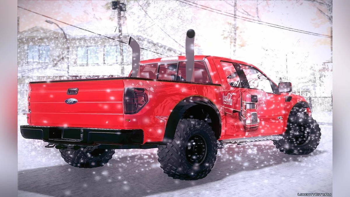 Ford F-150 \"Новогодний\" / GTA San Andreas