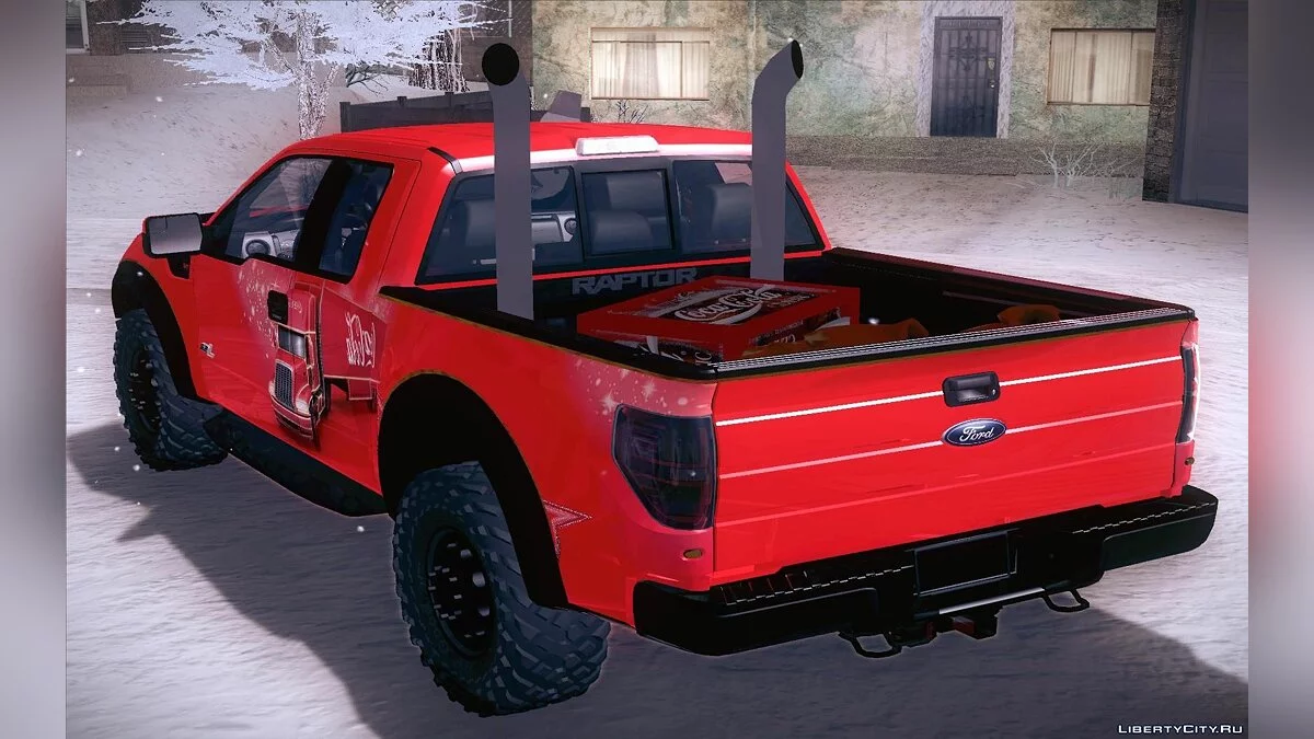 Ford F-150 \"Новогодний\" / GTA San Andreas
