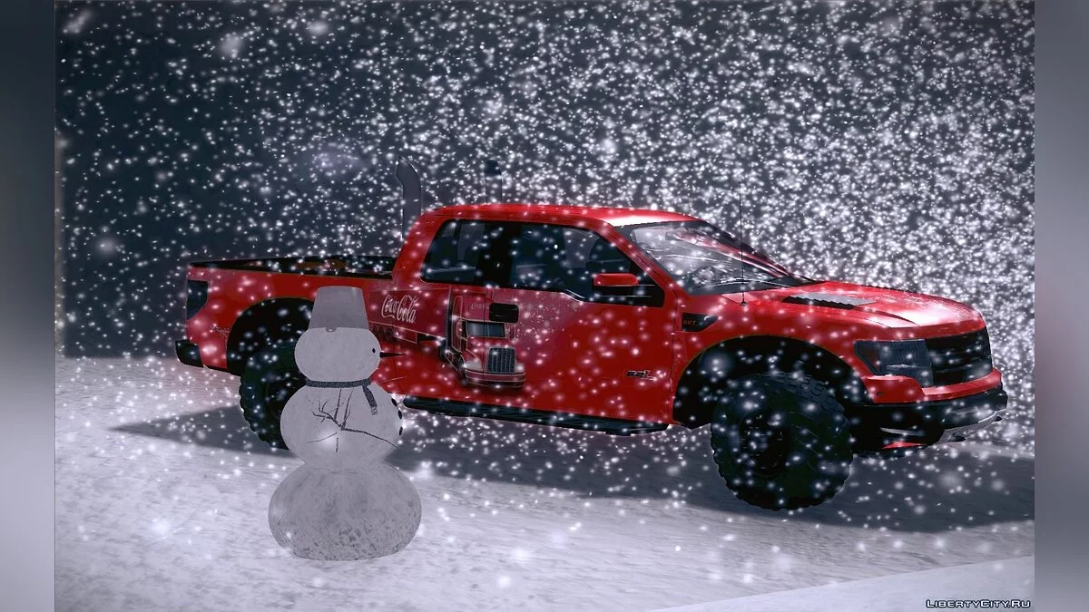 Ford F-150 \"Новогодний\" / GTA San Andreas