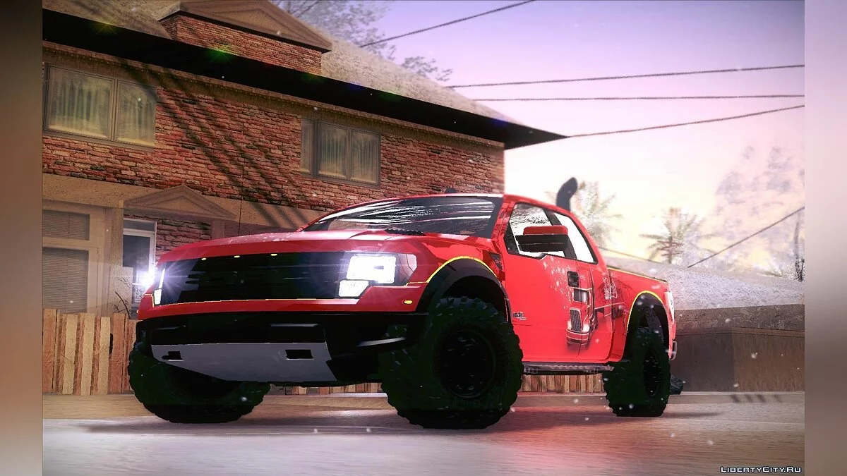 Ford F-150 \"Новогодний\" / GTA San Andreas