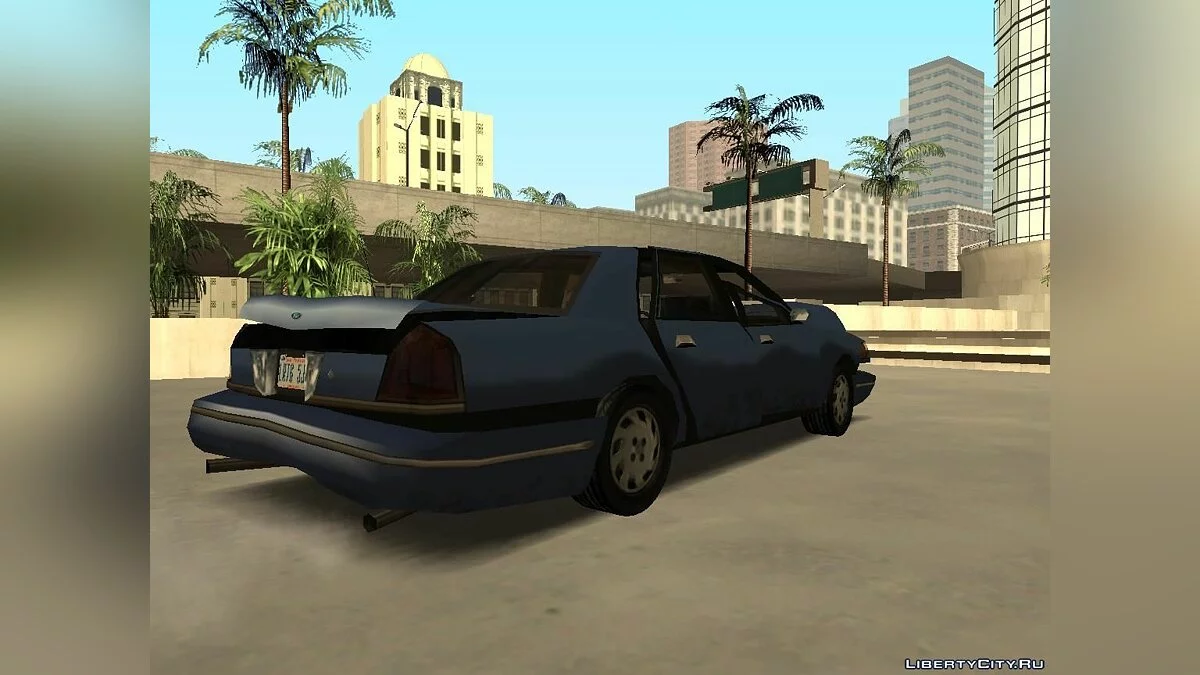 Ford Crown Victoria Low Poly / GTA San Andreas