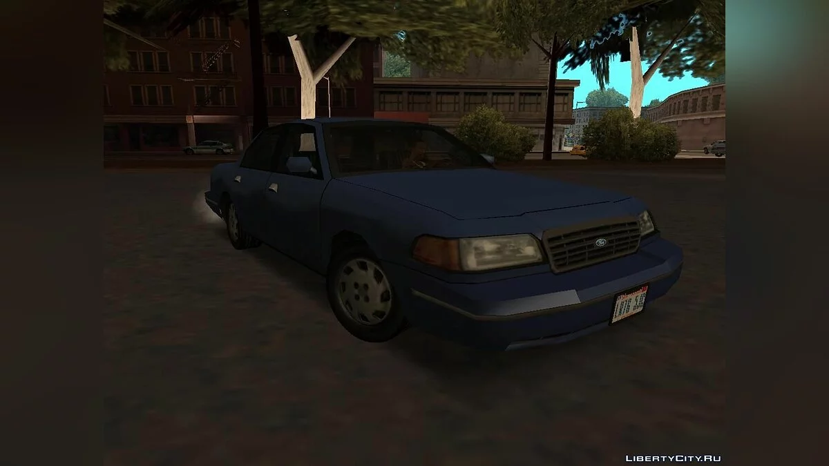 Ford Crown Victoria Low Poly / GTA San Andreas