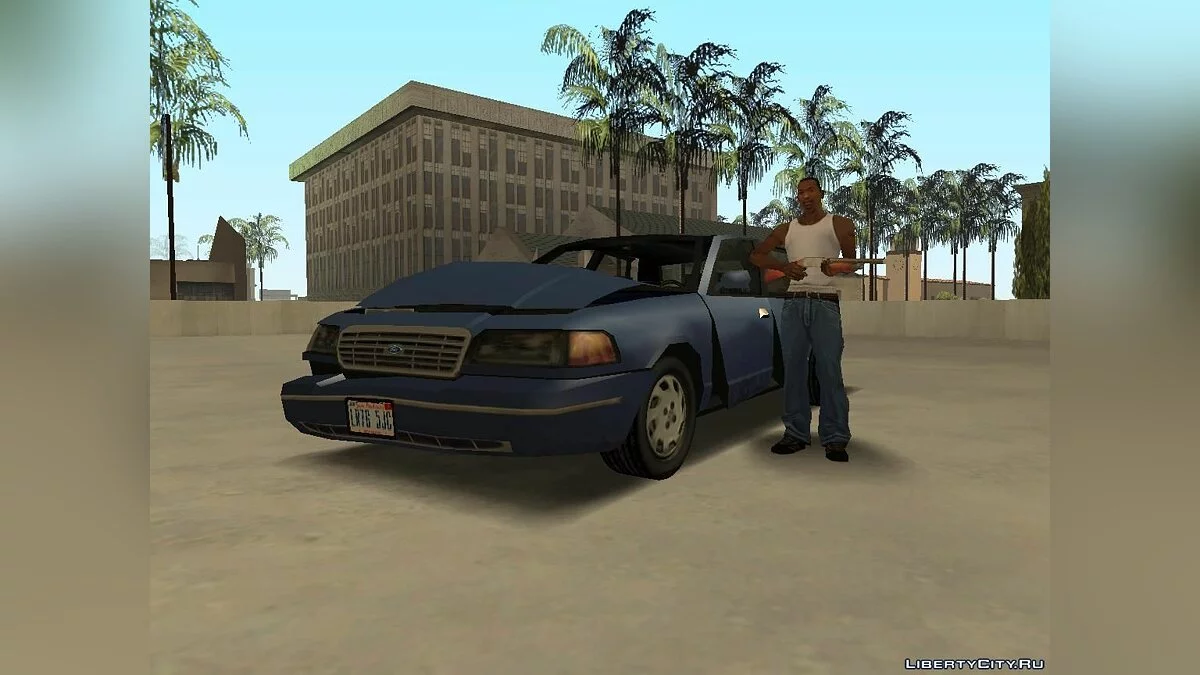 Ford Crown Victoria Low Poly / GTA San Andreas