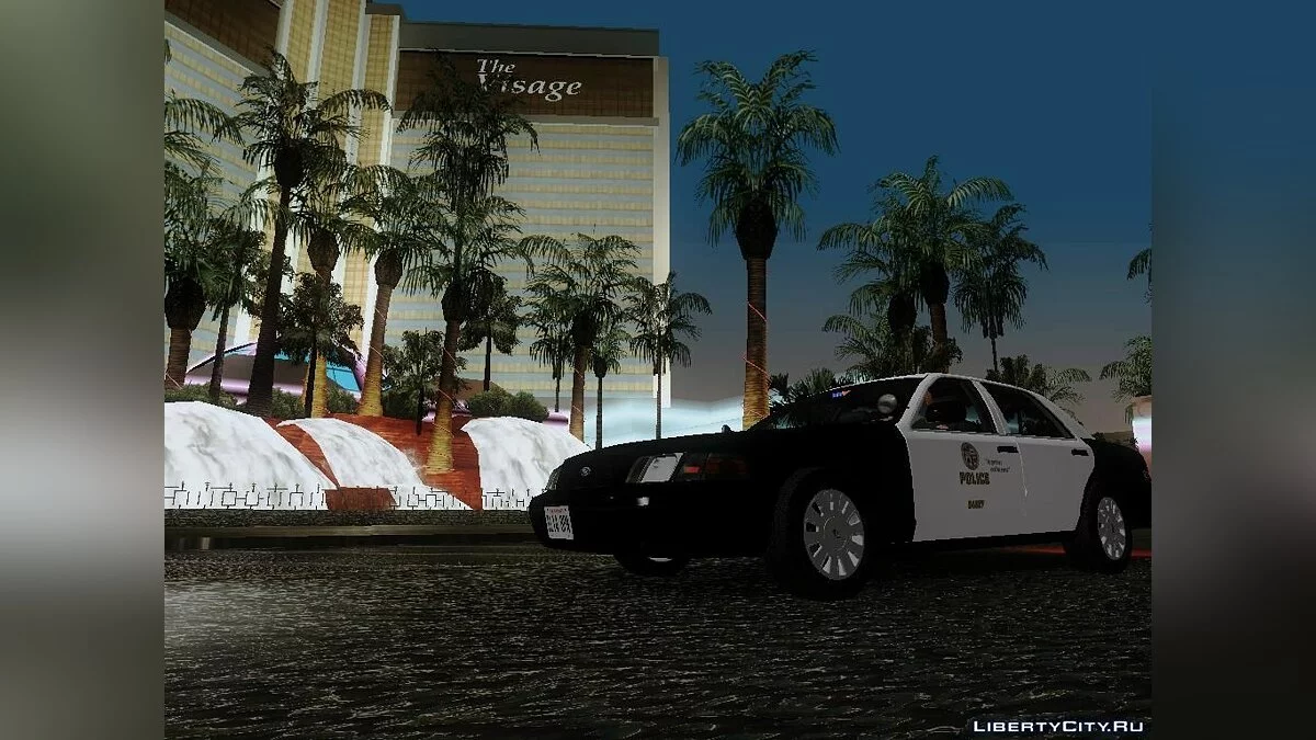 Ford Crown Victoria LAPD Interceptor / GTA San Andreas