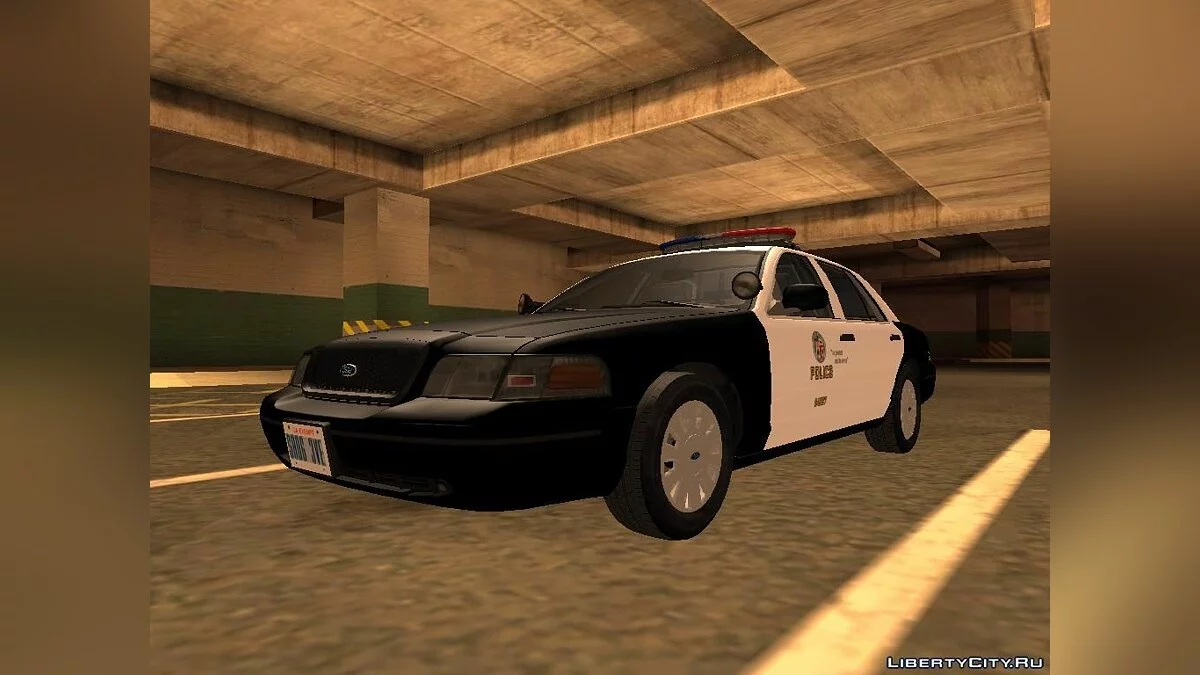Ford Crown Victoria LAPD Interceptor / GTA San Andreas