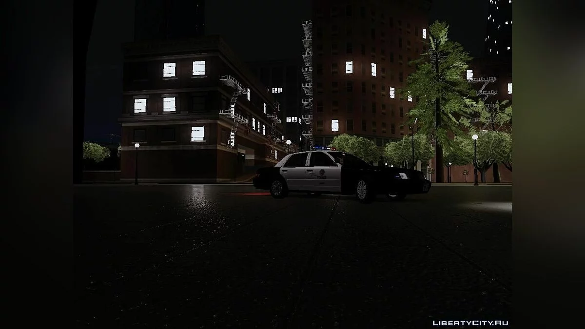 Ford Crown Victoria LAPD Interceptor / GTA San Andreas