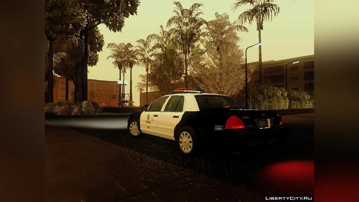 Ford Crown Victoria LAPD Interceptor / GTA San Andreas