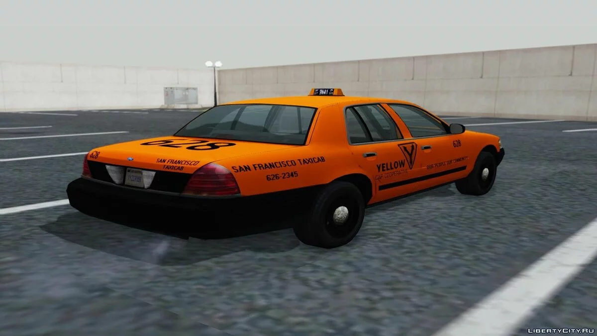 Ford Crown Victoria San Francisco Cab / GTA San Andreas
