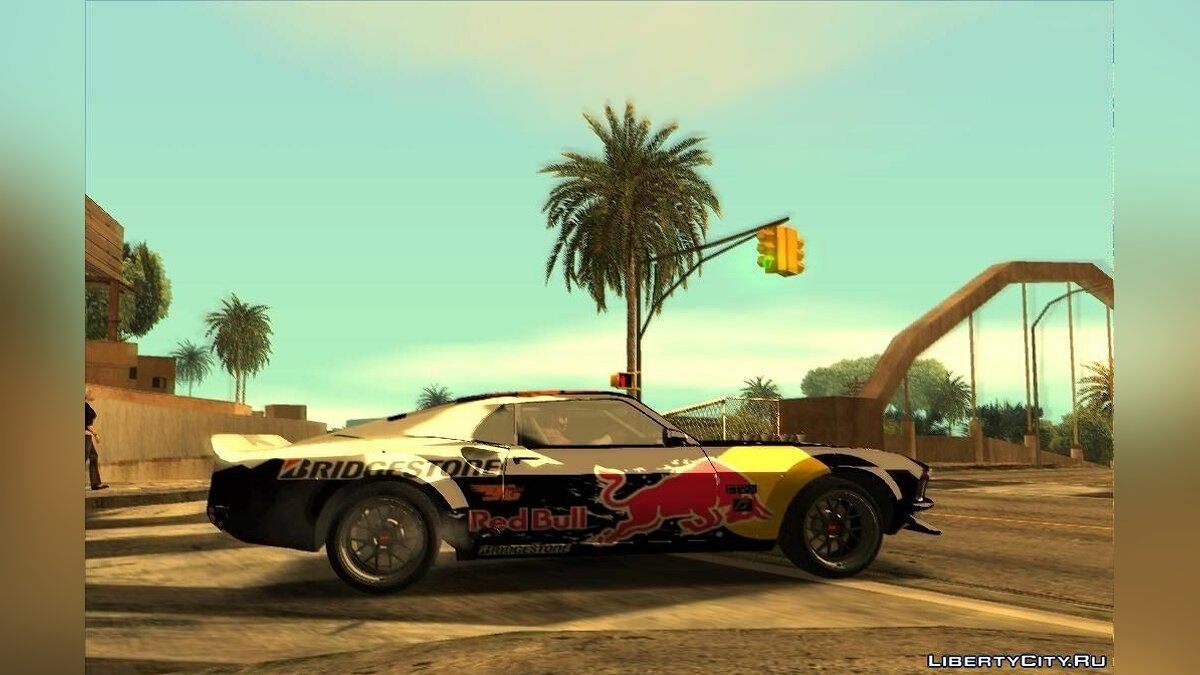 Скачать Ford Mustang RTR RedBull для GTA San Andreas