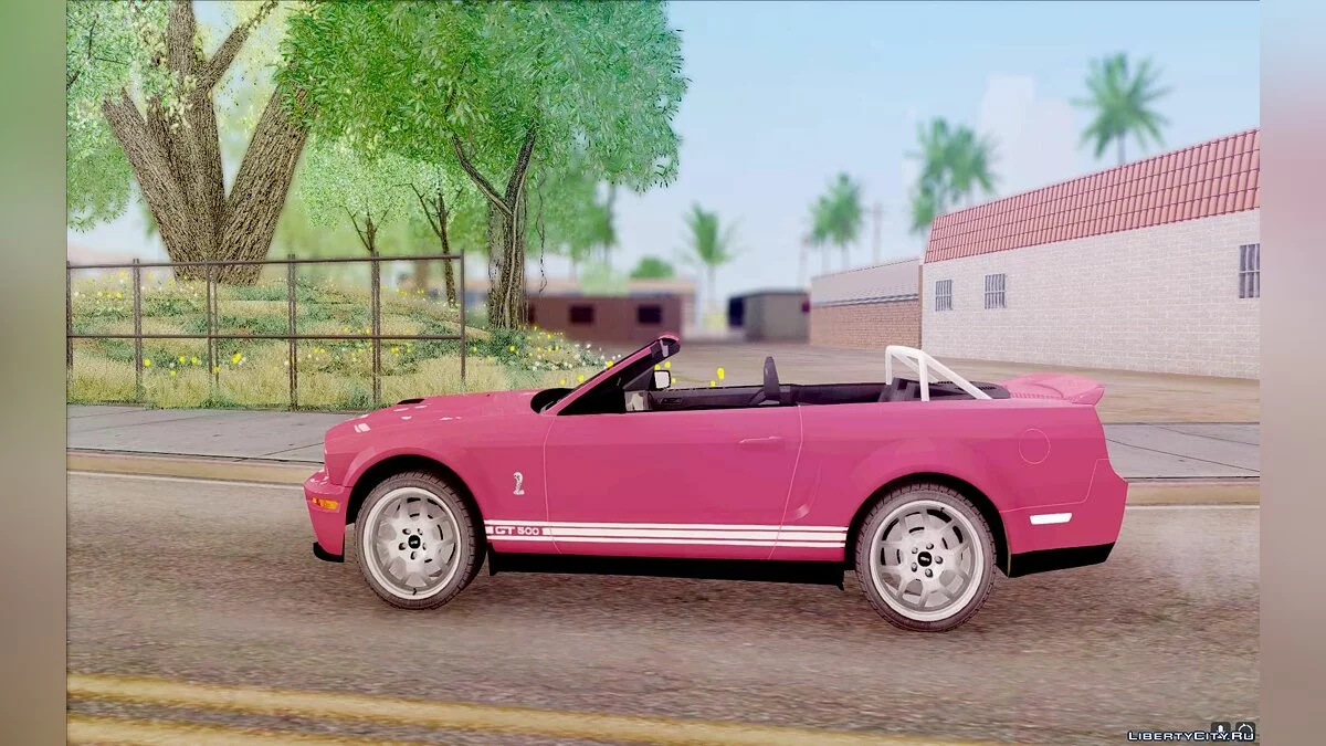 Shelby GT500 Сonvertible / GTA San Andreas