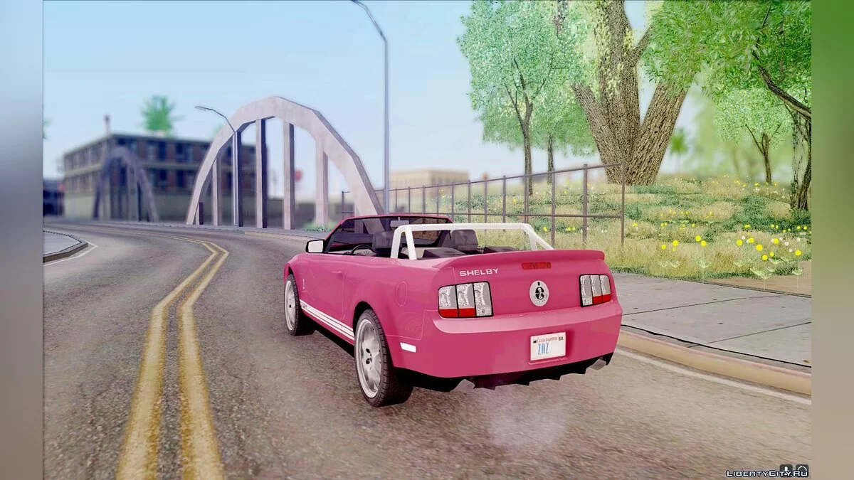Shelby GT500 Сonvertible / GTA San Andreas