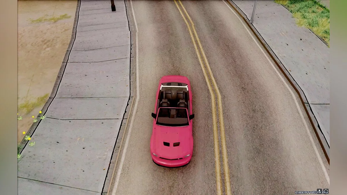 Shelby GT500 Сonvertible / GTA San Andreas