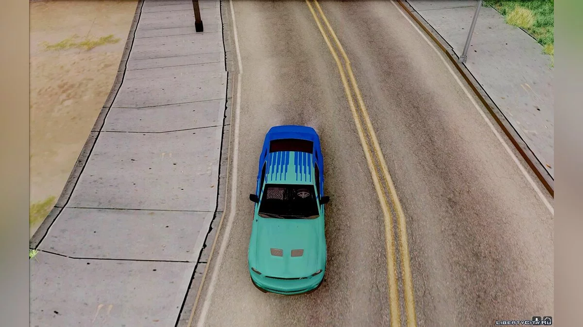 Ford Shelby GT500 Falken Tire Justin Pawlak 2012 / GTA San Andreas