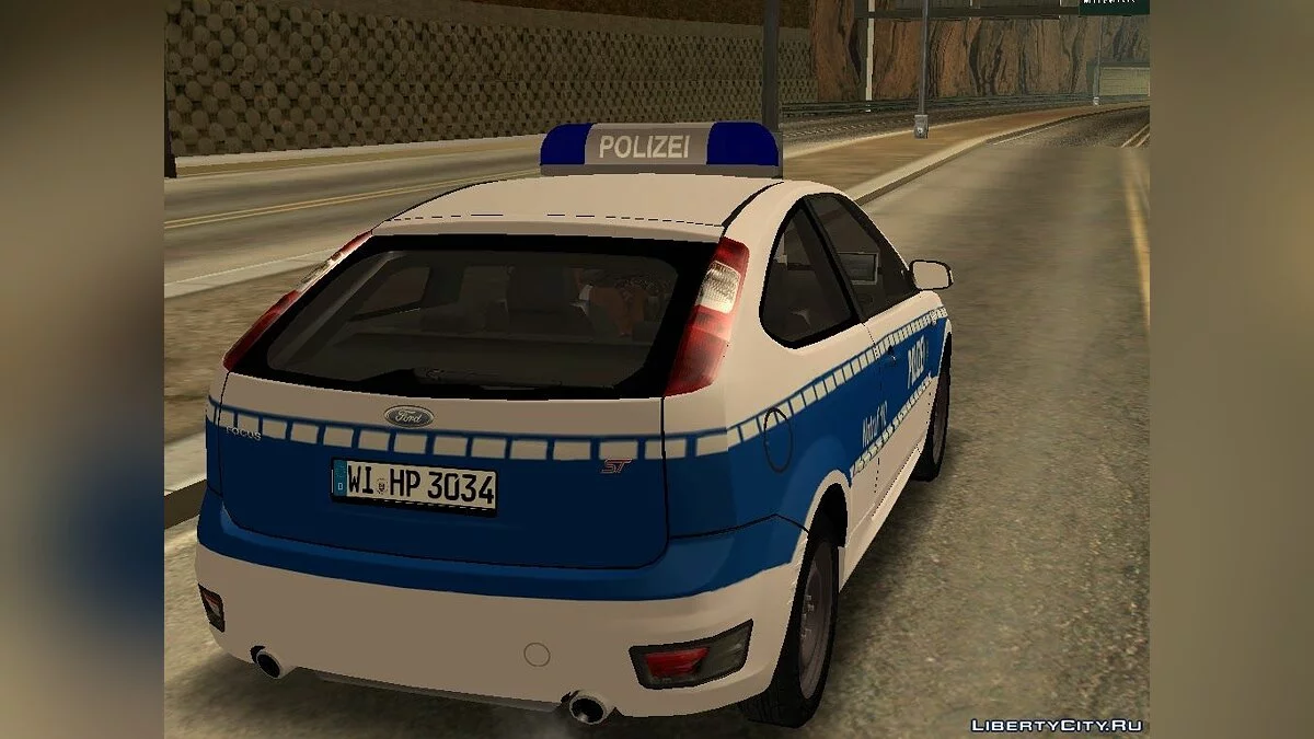 Ford Focus ST Polizei Hessen / GTA San Andreas