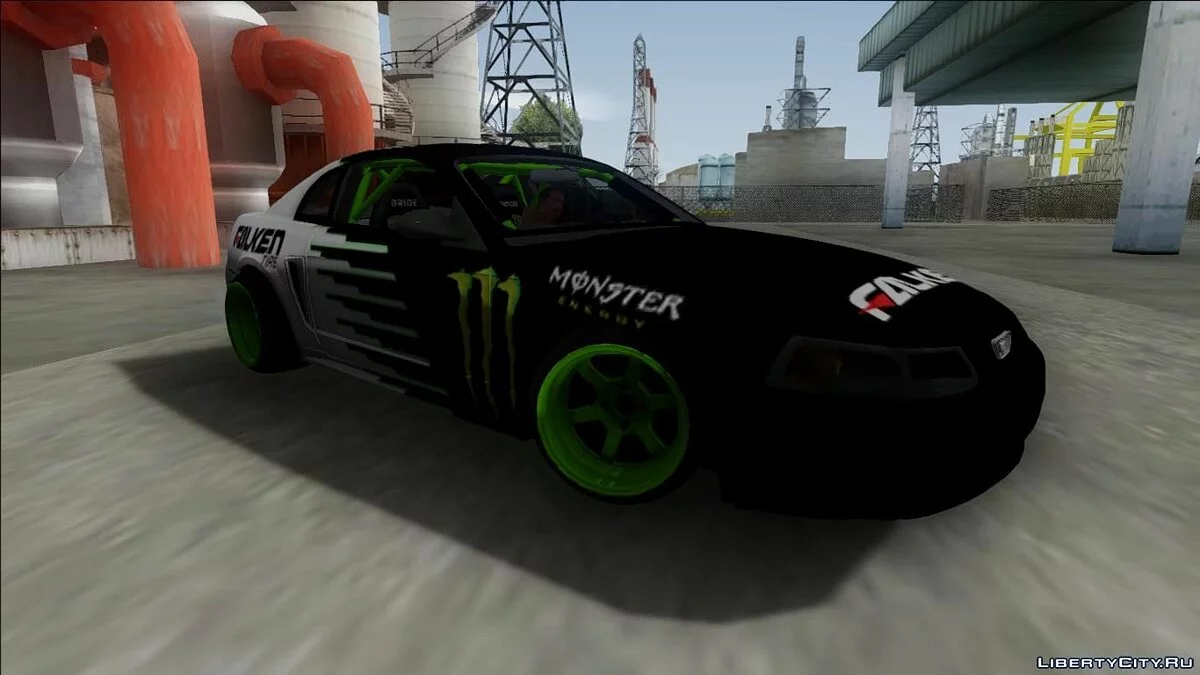 Ford Mustang 1999 Drift Monster Energy / GTA San Andreas