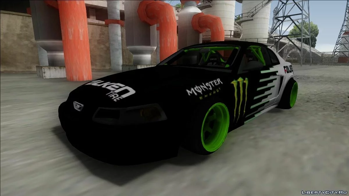 Ford Mustang 1999 Drift Monster Energy / GTA San Andreas