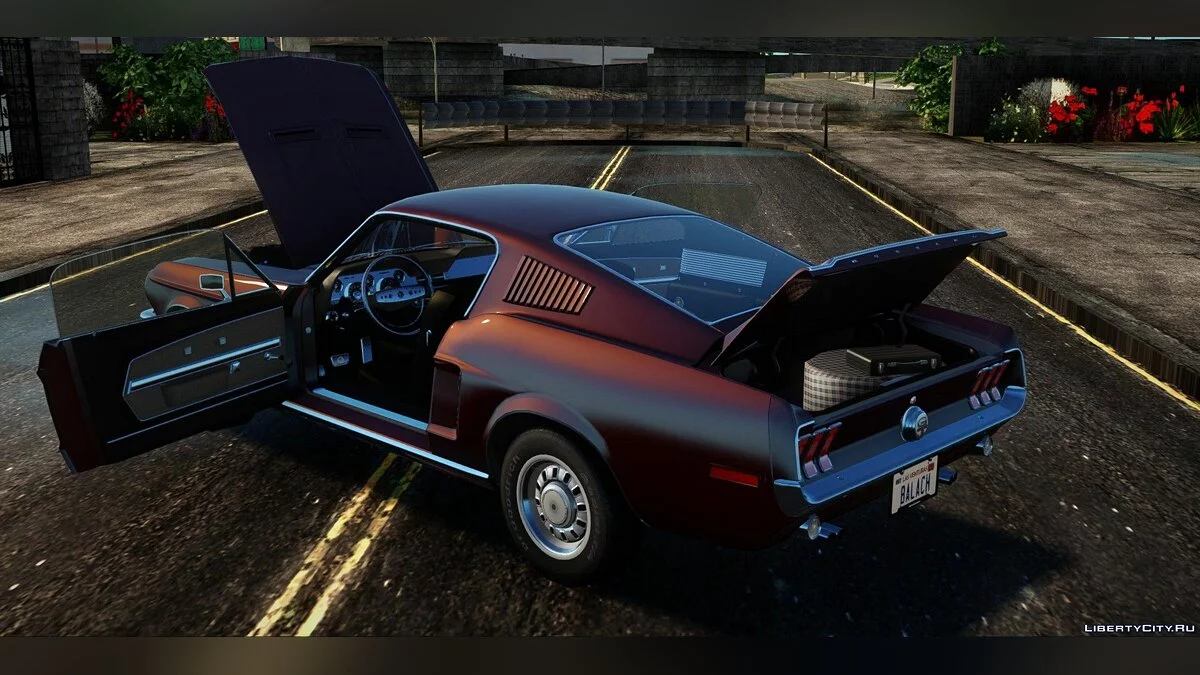 Ford Mustang GT Fastback 390 1968 / GTA San Andreas