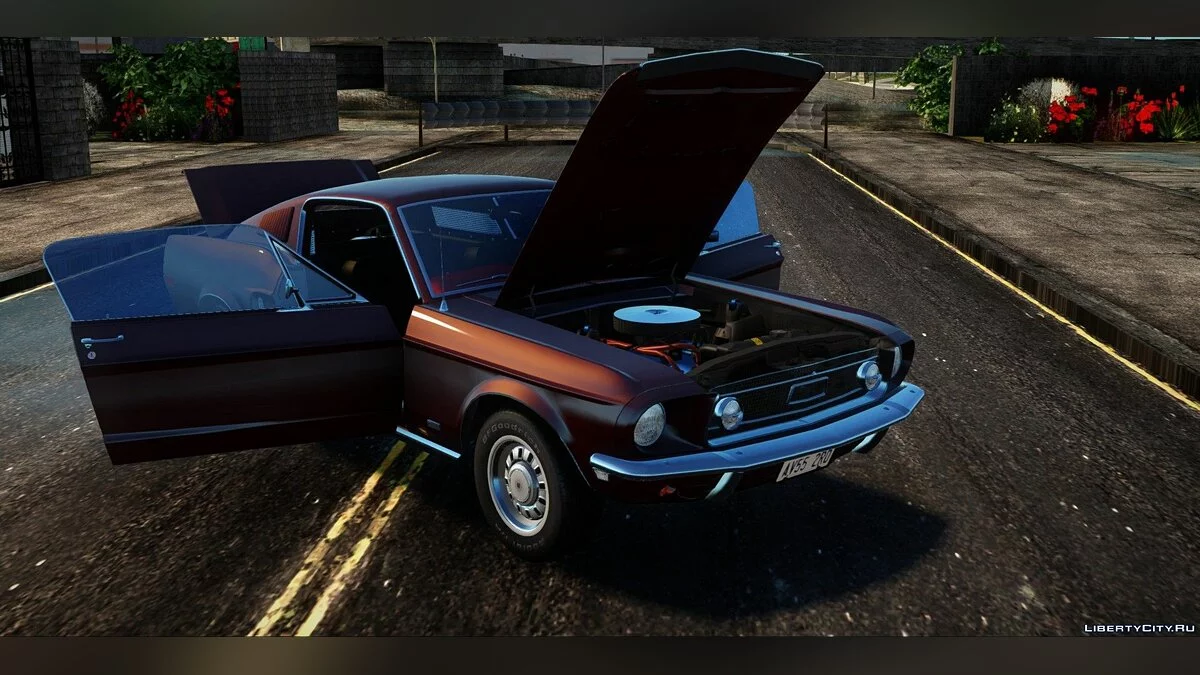 Ford Mustang GT Fastback 390 1968 / GTA San Andreas