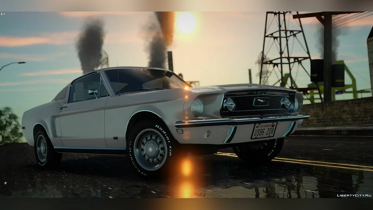 Ford Mustang GT Fastback 390 1968 / GTA San Andreas
