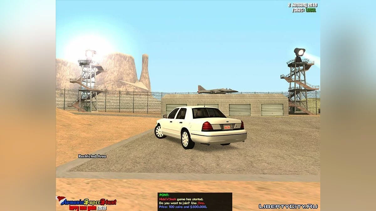 Ford Crown Victoria Civil / GTA San Andreas