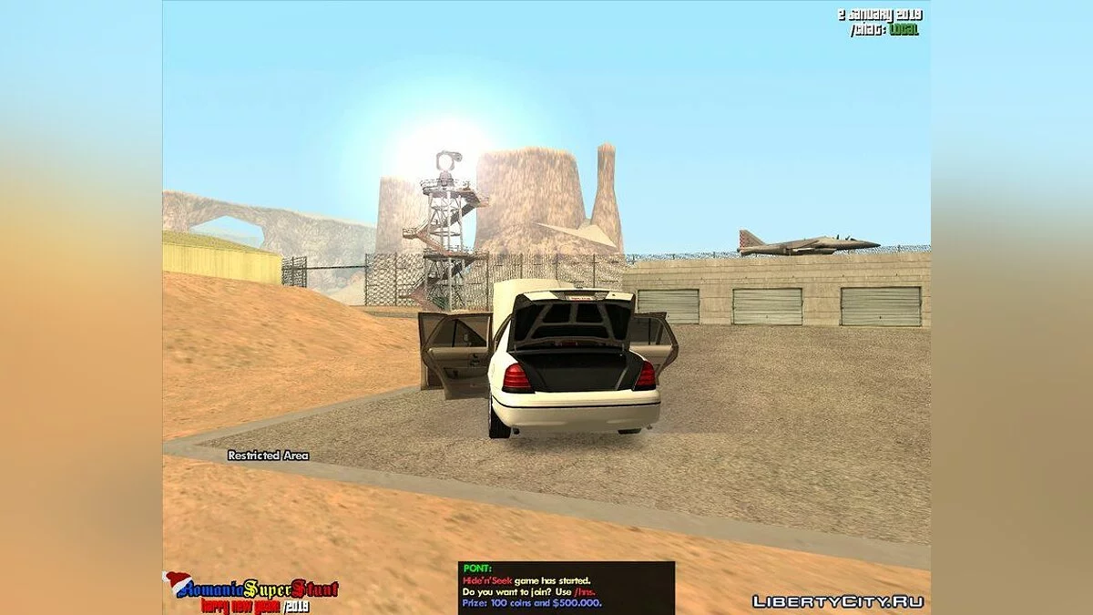 Ford Crown Victoria Civil / GTA San Andreas