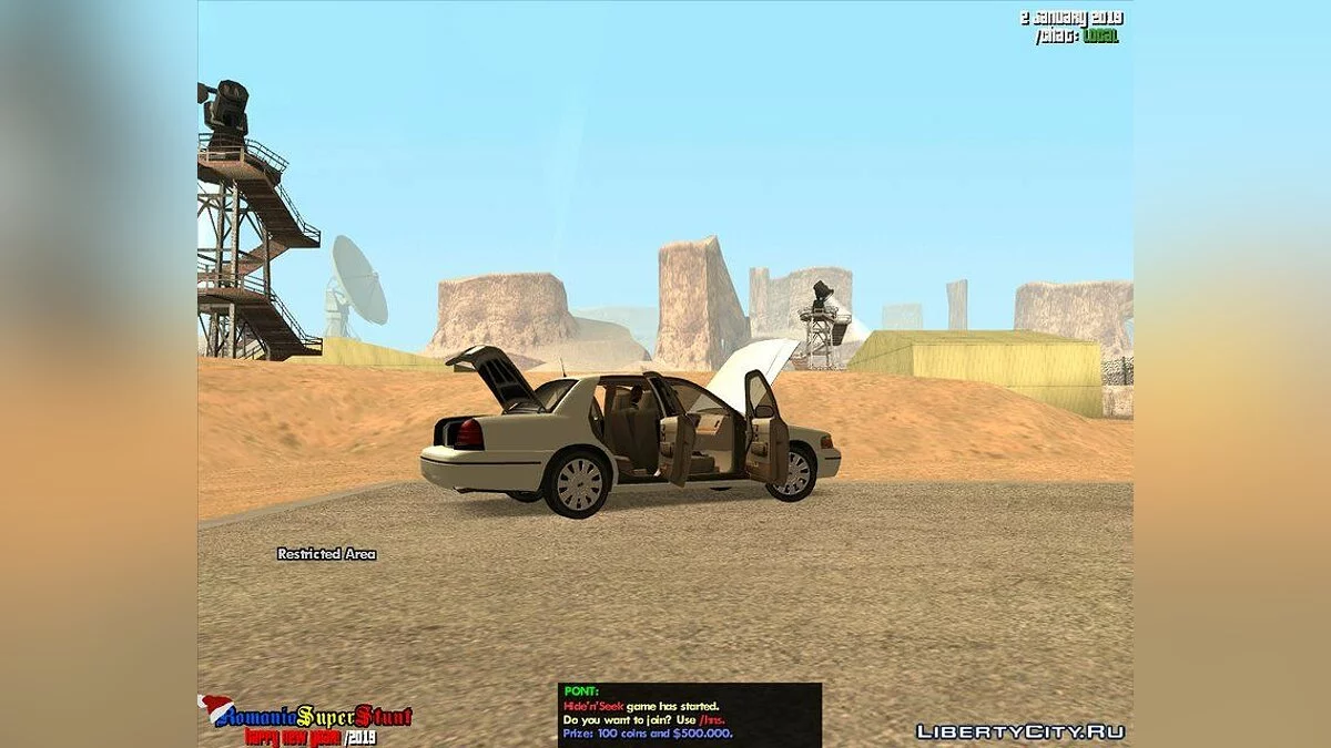 Ford Crown Victoria Civil / GTA San Andreas